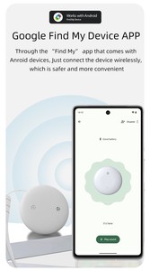 Localizador Inteligente ITag Air <span class=keywords><strong>Tag</strong></span>, Etiqueta Inalámbrica para <span class=keywords><strong>Apple</strong></span> Find My APP, Rastreador Bluetooth GSP, Antipérdida para Llaves de Coche, Mascotas, Niños - Product Image 6