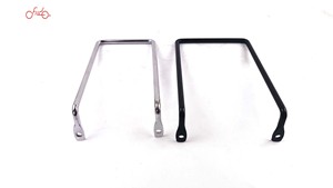 Bicycle Front Basket Bracket Factory Direct High Quality Folding Steel Wire Strong Bicycle Bike Front Rack Basket Bracket