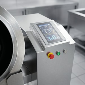 Máquina de Inducción Comercial de Pie para Saltear Alimentos con Pantalla Táctil de 7 Pulgadas para Cocinas en la Nube y Restaurantes - Product Image 4