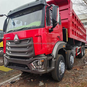 Nouveau moteur HOWO NX camion à benne basculante 8X4 12 pneus CNHTC camion à benne basculante Euro 3 <span class=keywords><strong>Heavy</strong></span> <span class=keywords><strong>Duty</strong></span> NX HOWO camion à benne basculante <span class=keywords><strong>Service</strong></span> à vie - Product Image 2