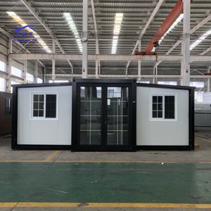 Maison préfabriquée pliable, villa capsule modulaire mobile, maison conteneur extensible en acier durable pour habitation familiale ou bureau - Product Image 6