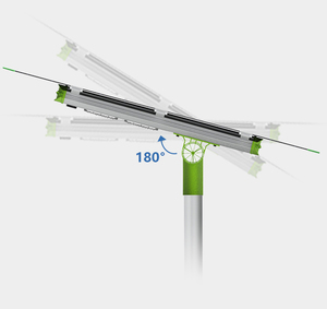 Lampe solaire Anern <span class=keywords><strong>60W</strong></span> avec caméra intégrée, lampadaire solaire pour autoroute et jardin, lampadaire solaire LED extérieur 100W 150W 200W - Product Image 2