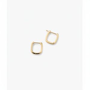 Huggie U <b>Hoops</b> Trendy Religious Gold <b>Hoop</b> <b>Earrings</b> Rhodium Gold Featuring Pearls Diamonds <b>Turquoise</b> Corals for Wedding Gifts - Product Image 1