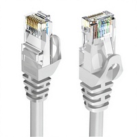 Cable de Conexión Cat5 de Alta Calidad para Exteriores, con 8 Conductores de CCA Sólido