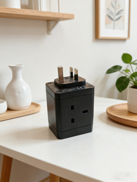 UK Type G Plug Universal Adapter 2A1C Portable UK Travel Charger for Home & Travel