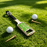 Tag Golf Bag Desain Industri dengan Cetakan Bentuk Kreatif Enamel Lunak