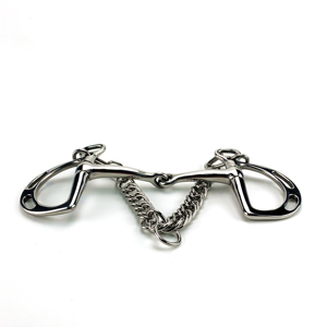 SS Kimberwicke Ngựa Bit với Móc & Curb Chain và Hoặc Ghép Nối Đầu Miệng - Product Image 2