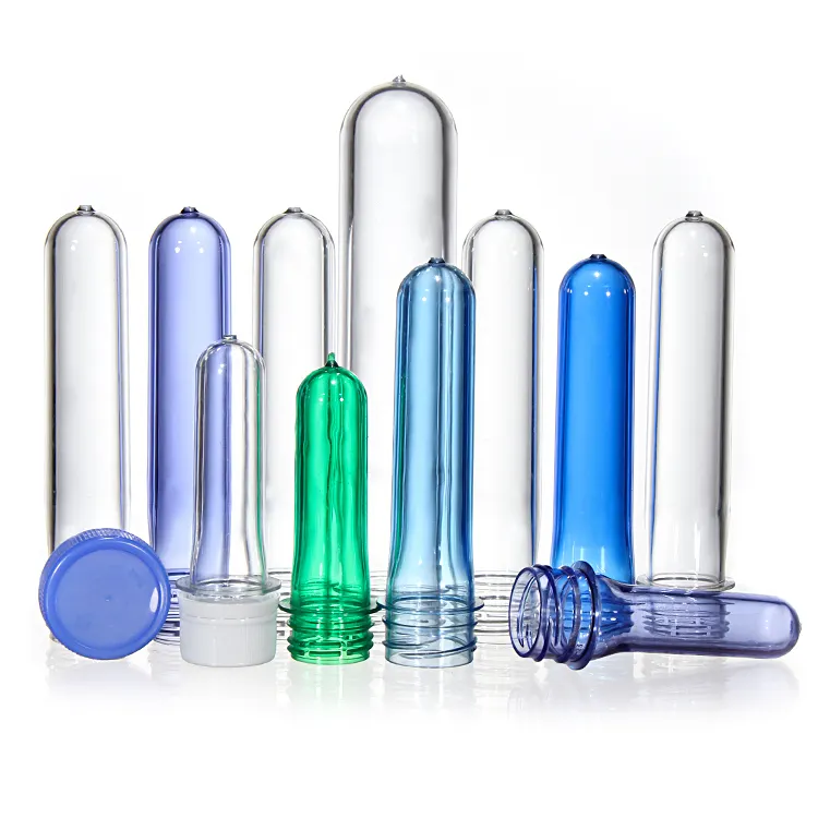 28/410 Plastik Pemegang Botol Air Injeksi Hdpe 500Ml Kosmetik Biodegradable Preform Cetakan Botol Pe 5 Liter Pet Preform