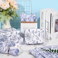 Papier de soie d'emballage personnalisé de luxe écologique avec logo imprimé sur mesure pour vêtements et chaussures MT Heaven Custom