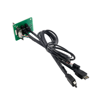Kabel pemasangan Panel sasis Ganda USB 3.2 Gen 2 Slot kartu memori usb-c PCB papan sirkuit kabel Panel Depan Usb untuk Desktop
