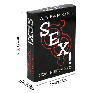 Juguetes Sexuales Divertidos <span class=keywords><strong>para</strong></span> Adultos, Cartas de Posiciones Sexuales, Comandos <span class=keywords><strong>para</strong></span> el Dormitorio, Juego de Cartas <span class=keywords><strong>para</strong></span> <span class=keywords><strong>Parejas</strong></span>, Desafíos Románticos de Verdad o Reto - Product Image 4