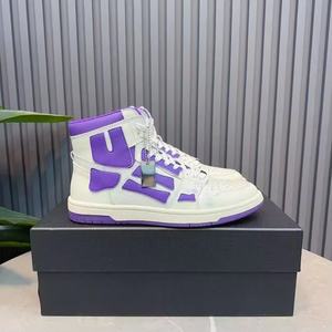 Baskets montantes rétro de luxe de créateur en maille unisexe, chaussures de sport décontractées, de course, de marche et de basketball personnalisées, antidérapantes pour hommes - Product Image 2