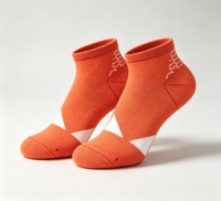 Chaussettes de sport pour hommes et jeunes, antidérapantes, imprimées numériquement, rayées, respirantes, pour le basketball - Coton/Nylon écologique avec logo personnalisé