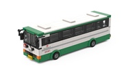 Ensemble de blocs de construction en plastique personnalisés DIY innovants pour bus urbain MOC, idéal pour l'affichage, cadeaux pour adultes et surprises de vacances