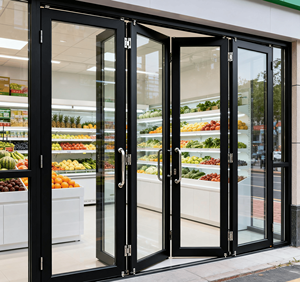 <span class=keywords><strong>Porte</strong></span> <span class=keywords><strong>de</strong></span> <span class=keywords><strong>garage</strong></span> automatique en aluminium efficace pour les applications commerciales, extérieures, villas, chambres, salles <span class=keywords><strong>de</strong></span> bain, centres commerciaux et écoles - Product Image 6