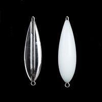 Flotteurs de pêche Sbirolino Bombette de haute qualité, 6g-50g, ABS, flottants, à descente lente, pour la pêche en eau douce, saumon, brème, rivière, ruisseau