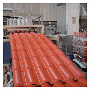 Résistant aux chocs Nouveau UPVC ASA PVC Résine Synthétique Tuiles En Plastique Roma Composite Extérieur Maison Couverture Tuiles Synthétiques - Product Image 3