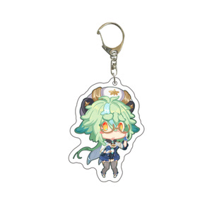 Llavero personalizado de dibujos animados, accesorios colgantes de Anime, <span class=keywords><strong>Genshin</strong></span> Keying, acrílico de impacto, venta al por mayor - Product Image 2