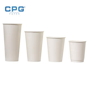 Factory Direct Supply BPA Free Food Grade Double Wall Heat Resistant <b>Paper</b> <b>Cups</b> 12oz 16oz Coffee <b>Paper</b> <b>Cups</b> - Product Image 1