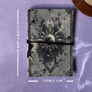 สมุดโน๊ต A6พร้อมที่ปิดสายของขวัญสำหรับผู้บริหารมืออาชีพสำหรับเพื่อนกับโลกใบรูปดาวหินอ่อน FRA - Product Image 4