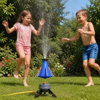 Lanceur de fusées à eau pour enfants, jouet d'extérieur pour jardin, pelouse et piscine, idéal pour les jeux aquatiques estivaux