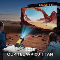 Teléfono Resistente al Agua Oukitel Wp100 Titan 5g con Proyector de 100 Lúmenes, Batería de 33000 mAh, 12 GB + 512 GB, Cámara Principal de 200 MP, Teléfonos 5g