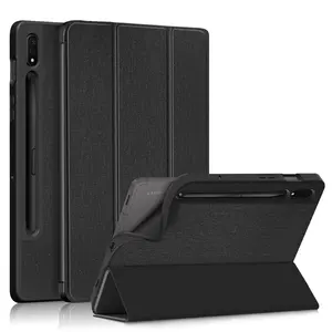 NET-CASE casing Tablet dengan dudukan tiga lipat kulit TPU untuk Samsung Galaxy Tab S8 5G 11 inci SM-706 / X700 casing grosir dapat disesuaikan