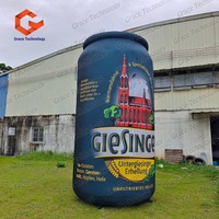 Promotion de marque de produit gonflable personnalisé Bouteille de canette de soda à bière gonflable pour la publicité