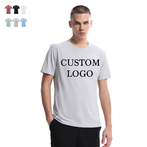 Training Fitness Clothing Men <b>Polyester</b> Breathable Quick-Dry Top <b>Tshirt</b> Sports Running Basketball Workout T Shirt Custom T-shirt - Product Image 1