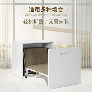 เตียงพับได้ Aifei Medical ขนาด 1950*600*270 ซม. พร้อมตู้เก็บของ สำหรับใช้ในสำนักงาน - Product Image 1