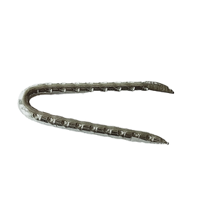 Clous en U <span class=keywords><strong>de</strong></span> 3/4 à 3 pouces <span class=keywords><strong>de</strong></span> longueur, fabriqués à partir <span class=keywords><strong>de</strong></span> <span class=keywords><strong>fil</strong></span> d'acier, par l'usine <span class=keywords><strong>de</strong></span> clous Hongli Industry - Product Image 2