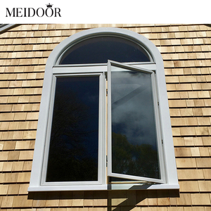 Cửa sổ ban công cách âm thiết kế đơn giản kính Pháp 4 tấm cửa sổ hướng ra ngoài với lưới an ninh - Product Image 4