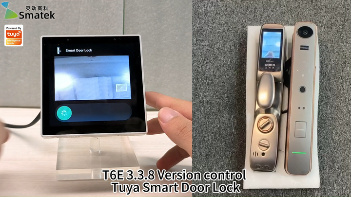 AVATTO Panneau de Commande Intelligent T6E Wi-FI Ble Zigbee Tuya