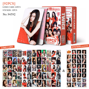 Nouvelles cartes Lomo double face Kpop TWICE, marchandises de groupe, autocollants pour scrapbooking DIY, collection d'idoles, cartes décoratives haute définition - Product Image 4