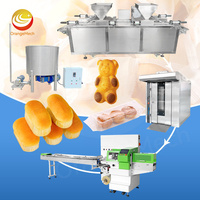 ORME Industrielle Kuchenherstellungsmaschine Automatische Cupcake-Madeleine-Produktionslinie