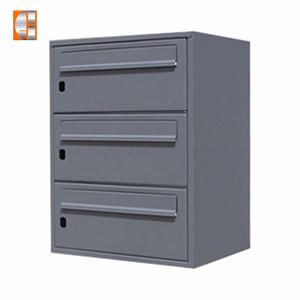 Buzón de correo de periódico de clúster con cerradura de llave de apartamento americano personalizado buzones comerciales buzón de correo comercial impermeable - Product Image 1