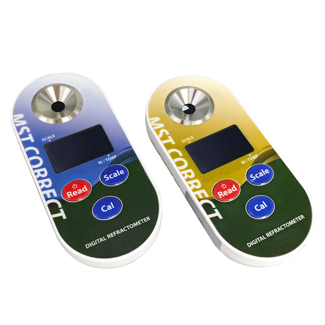 Accurate Digital Brix Meter 0.0-50.0% Scale Automatic Refractometer for Testing Beer Content