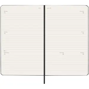Agenda hebdomadaire Moleskine, articles personnalisés - Product Image 1