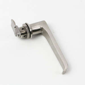 電気キャビネットドアロッククォーターターンAISI 316 Lハンドルロック工場精密鋳造シール付き - Product Image 5