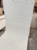 Revêtement mural en pierre souple ultra-mince Slate, flexible et pliable, pour façades courbes
