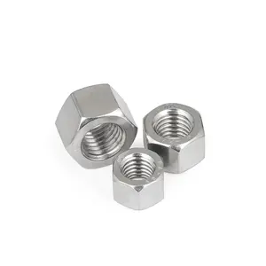 304 Stainless Steel Nut M27 M30 M33 M36 Thickened Hex Hexagon Nuts