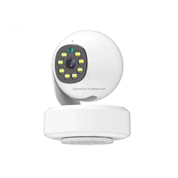 Modules de caméra de sécurité intelligente WiFi pour la maison avec rotation panoramique à 360°, résolution 720P, audio bidirectionnel et suivi mobile