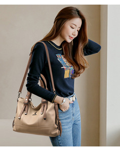 Women Tote Bag Supplier PU Leather Ladies Female Fashion <b>Shoulder</b> Bag Woman Large Capacity Handbags - Product Image 2