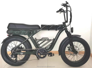 Scooter Moped Personnalisé Style Rétro avec Éclairage LED, Moteur 500W, Pneus Larges 20 Pouces, Vélo 48V - Product Image 4