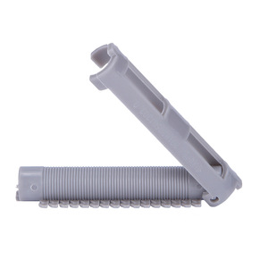 Hair Roller <b>Set</b> Plastic Rods <b>Pink</b> And Gray Heatless Curling <b>Tools</b> For Salon Use - Product Image 2