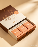Boîtes cadeaux personnalisées à double couche pour thé matcha, boîtes d'emballage pour tasses à thé en céramique, boîtes cadeaux personnalisées imprimées pour ensemble de tasses à café