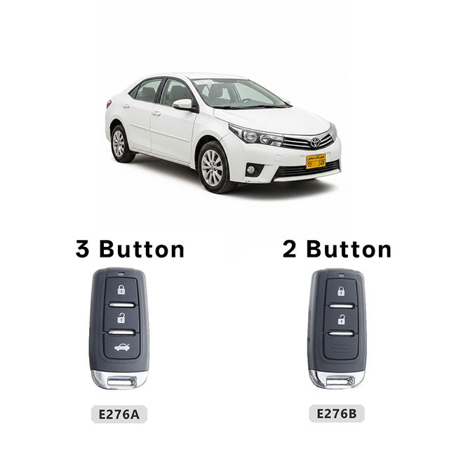 Hot Sale in Saudi Arabia Middle East Toyota Corolla Original 2 Button 3 Button 315Mhz Remote Control Car Key