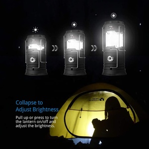 Outdoor Waterproof Portable IP65 Solar Power <strong>Charging</strong> Lantern LED Camping Emergency USB Rechargeable Solar Camping <strong>Light</strong> - Product Image 6