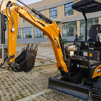 Miniexcavadora SY18U 2026 de 1.8 Toneladas, con Giro Cero, Hidráulica, de Alta Eficiencia, para Jardín, Interiores y Construcción, en Oferta