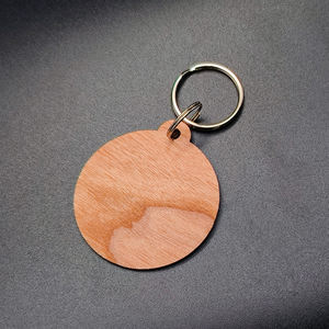 <span class=keywords><strong>Rfid</strong></span> Hout Nfc Keyfob 13.56Mhz Lidmaatschapskaart Social Media Sleutelhanger Houten Label - Product Image 4